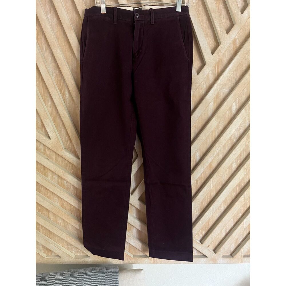 J.Crew 770 Stretch Chinos in Eggplant